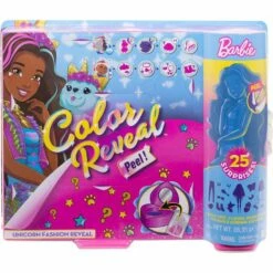Barbie Color Reveal Unicorn Fashion Lekesett - Enhjørning Med 25 Overraskelser -EXTRA-LEKER Butikk 0 6 168796 h110a7b74