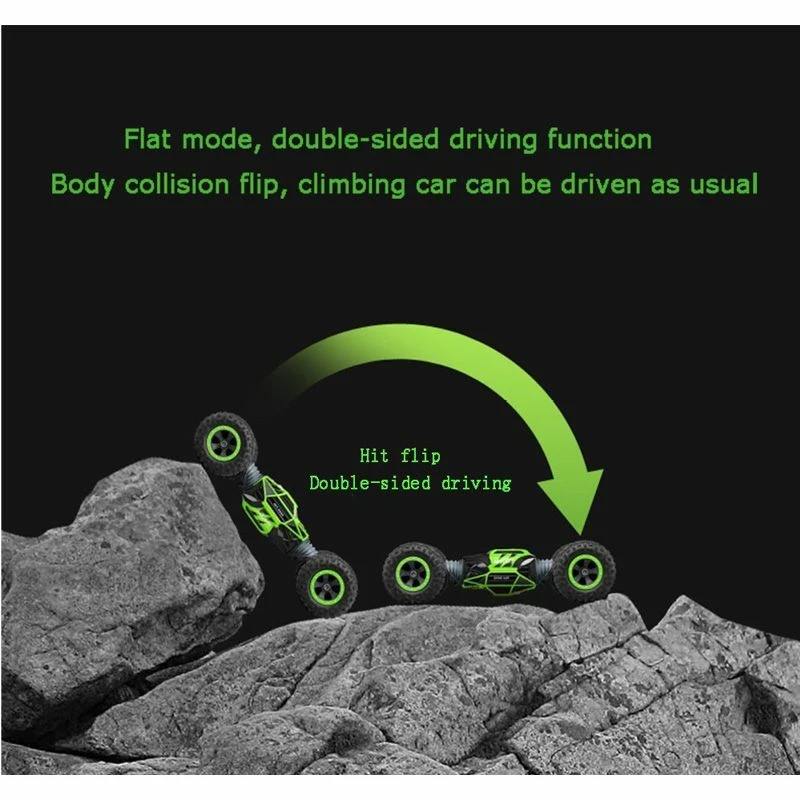 Leopard King Twister Radiostyrt Bil - Grønn 6 Leopard King Twister Radiostyrt Bil - Grønn - Bilde 4