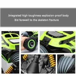 Leopard King Twister Radiostyrt Bil - Grønn 11 Leopard King Twister Radiostyrt Bil - Grønn -EXTRA-LEKER Butikk 100653 14 160903 h7e609981