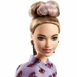Barbie Fashionistas Dukke #75 - Antrekk Med Leppemønster -EXTRA-LEKER Butikk 107441 3 167691 h7e609981