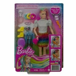 Barbie Dukke Med Skjørt, Regnbue Hår Og Tilbehør -EXTRA-LEKER Butikk 112082 g 7 172332 h2942f0c7