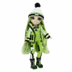 Rainbow High Winter Break Dukke - Jade Hunter -EXTRA-LEKER Butikk 112707 g 1 240150 h4344b5b3