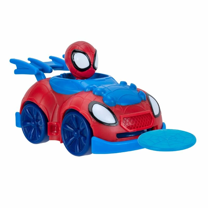 Marvel Spidey Og Hans Fantastiske Venner Disk Dashers Lekebil - Spidey 3 Marvel Spidey Og Hans Fantastiske Venner Disk Dashers Lekebil - Spidey