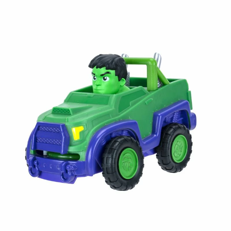 Marvel Spidey Og Hans Fantastiske Venner Disk Dashers Lekebil - Hulk 5 Marvel Spidey Og Hans Fantastiske Venner Disk Dashers Lekebil - Hulk - Bilde 3