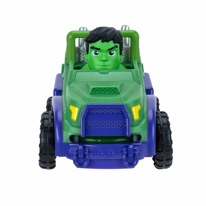 Marvel Spidey Og Hans Fantastiske Venner Disk Dashers Lekebil - Hulk 6 Marvel Spidey Og Hans Fantastiske Venner Disk Dashers Lekebil - Hulk - Bilde 4