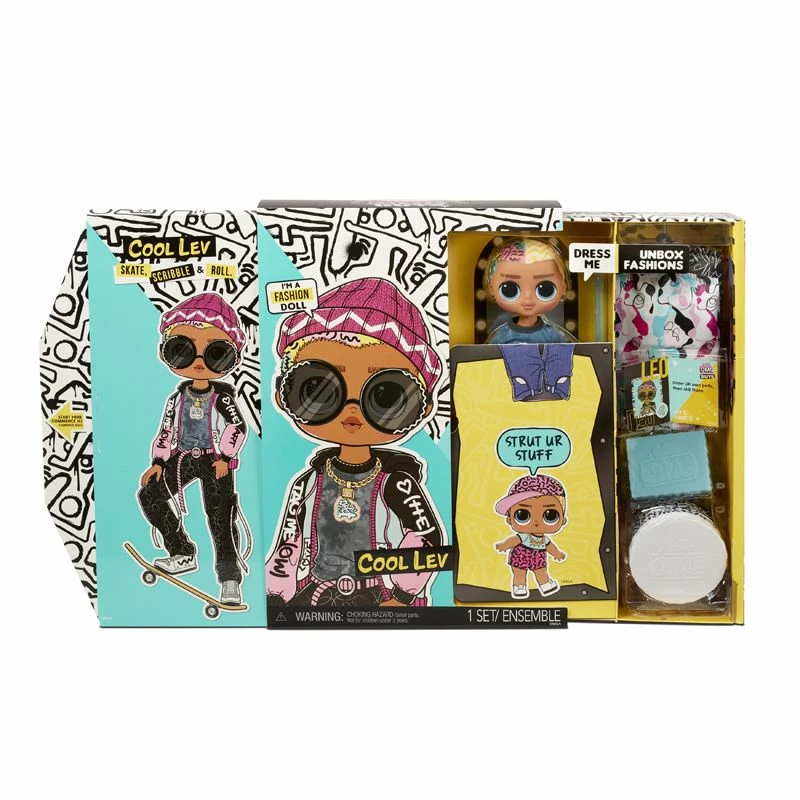 L.O.L. Surprise OMG Guys Dukke - Cool Lev 10 L.O.L. Surprise OMG Guys Dukke - Cool Lev - Bilde 8