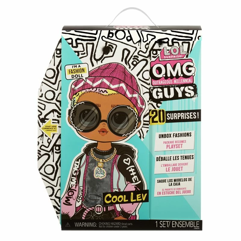 L.O.L. Surprise OMG Guys Dukke - Cool Lev 11 L.O.L. Surprise OMG Guys Dukke - Cool Lev - Bilde 9