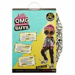 L.O.L. Surprise OMG Guys Dukke - Cool Lev 21 L.O.L. Surprise OMG Guys Dukke - Cool Lev -EXTRA-LEKER Butikk 113201 g 9 240636 hf9d815aa