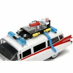 Hollywood Rides Lekebil 1:24 - Ghostbusters ECTO-1 -EXTRA-LEKER Butikk 114706 3 246453 h62090134