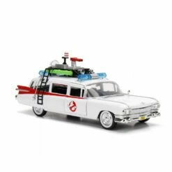 Hollywood Rides Lekebil 1:24 - Ghostbusters ECTO-1 -EXTRA-LEKER Butikk 114706 6 246453 h62090134