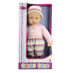 Lissi Myk Babydukke 36 Cm - Rosa Kosedress