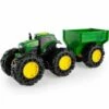 John Deere Traktor Med Henger Og Lyd Og Lys 1 John Deere Traktor Med Henger Og Lyd Og Lys -EXTRA-LEKER Butikk 119415 10 257947 h62090134