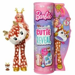 Barbie Cutie Reveal Dukke - Snowflake Series Rådyr