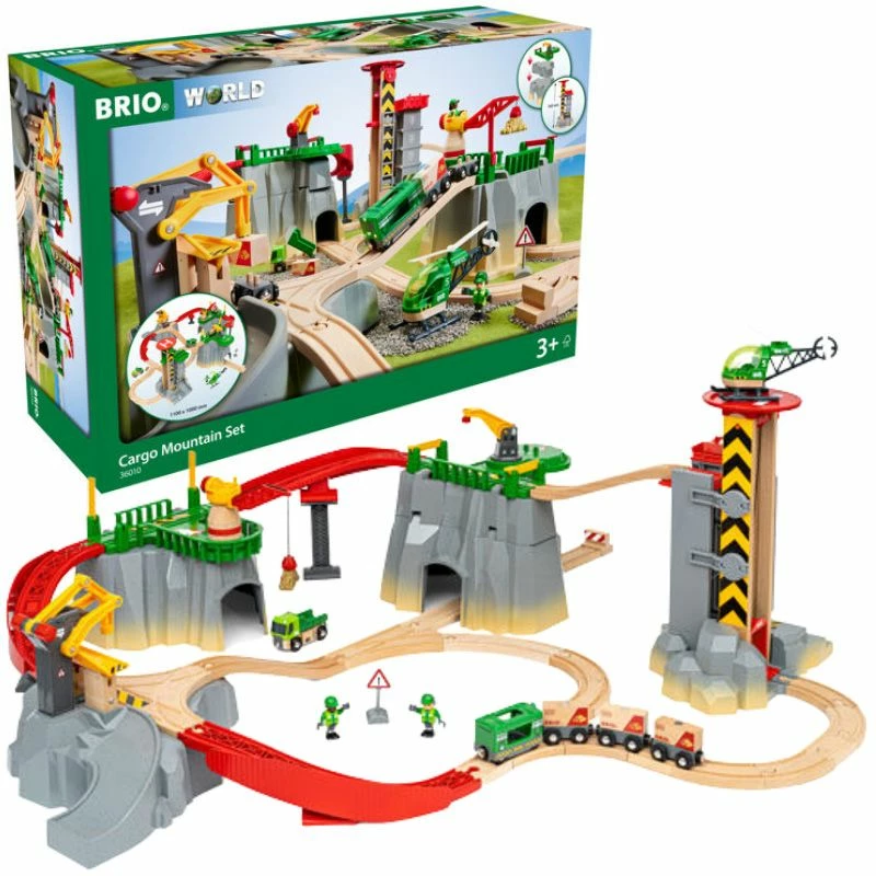 BRIO World Cargo Mountain Togsett 3 BRIO World Cargo Mountain Togsett