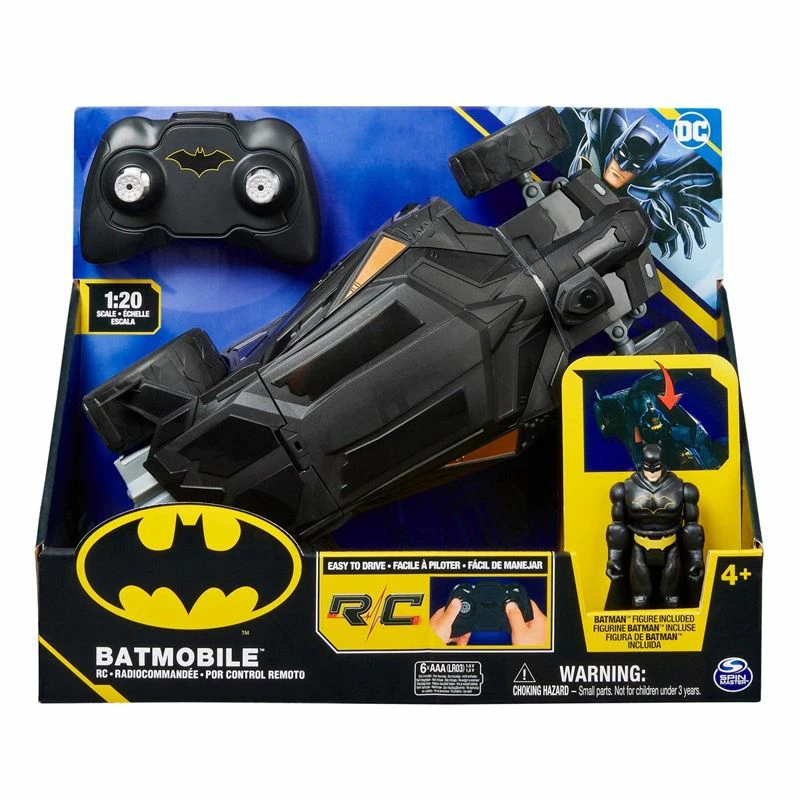DC Comics Radiostyrt Kjøretøy M/figur 1:20 - Batman Batmobile 9 DC Comics Radiostyrt Kjøretøy M/figur 1:20 - Batman Batmobile - Bilde 7