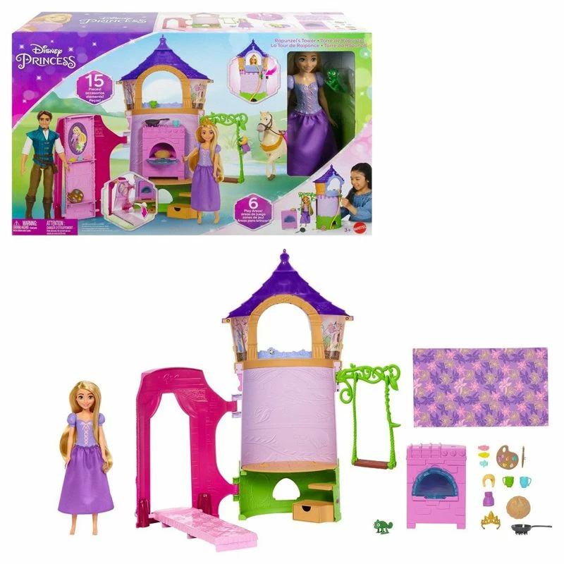 Disney Prinsesse Lekesett Med Dukke - Rapunzel's Tårn 13 Disney Prinsesse Lekesett Med Dukke - Rapunzel's Tårn - Bilde 11