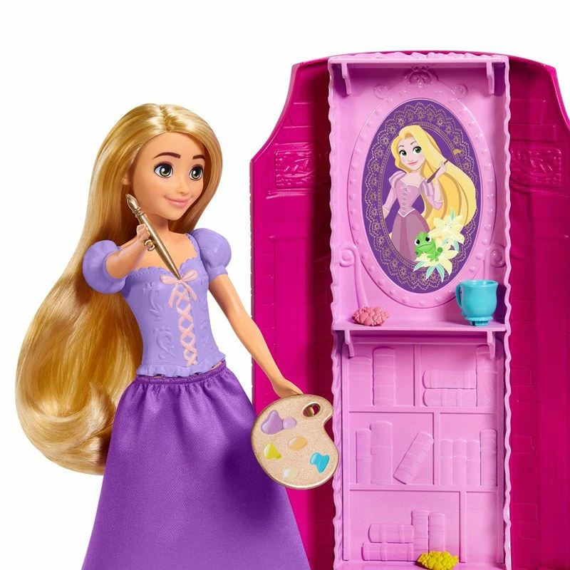 Disney Prinsesse Lekesett Med Dukke - Rapunzel's Tårn 6 Disney Prinsesse Lekesett Med Dukke - Rapunzel's Tårn - Bilde 4