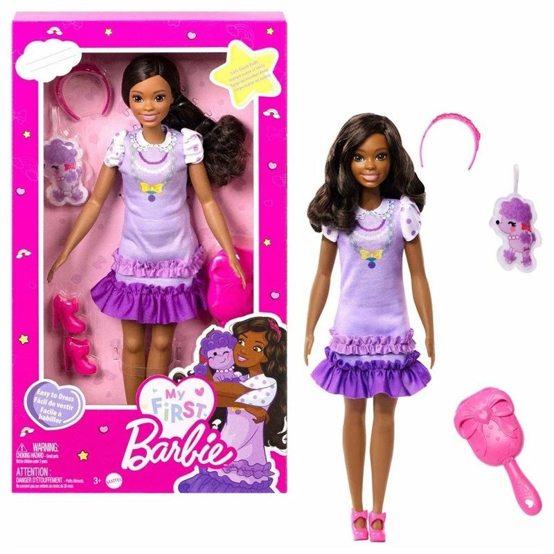 Barbie Min Første Barbie Dukke 34cm - Lille Kjole 10 Barbie Min Første Barbie Dukke 34cm - Lille Kjole - Bilde 8