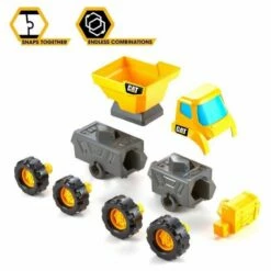 CAT Mix And Match Lekebil 3-pakning - Dumper, Bulldoser, Og Road Roller -EXTRA-LEKER Butikk 124808 3 269586 h62090134