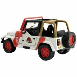Jurassic Park Hollywood Rides 1:24 - 1992 Jeep Wrangler -EXTRA-LEKER Butikk 13 1 259746 h62090134