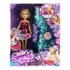 Sparkle Girlz- Dukke Med Turkis Veske -EXTRA-LEKER Butikk 24016 carry case with doll sequins 35 166420 h1150742f
