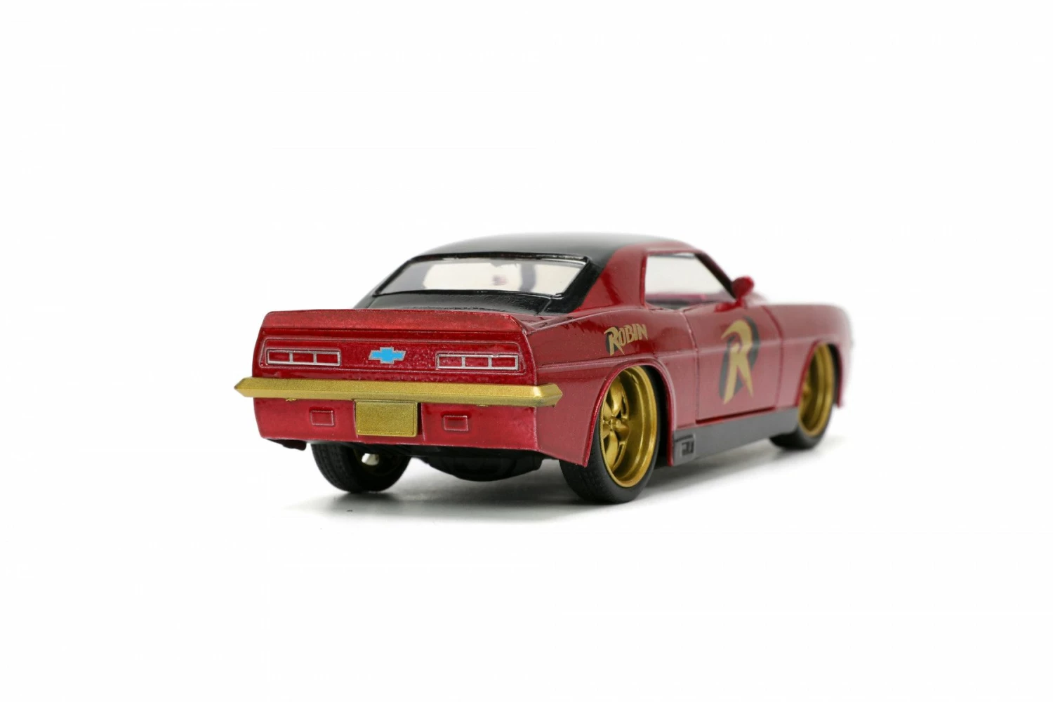 DC Comics Hollywood Rides 1:32 - Robin Med 1969 Chevy Camaro 4 DC Comics Hollywood Rides 1:32 - Robin Med 1969 Chevy Camaro - Bilde 2