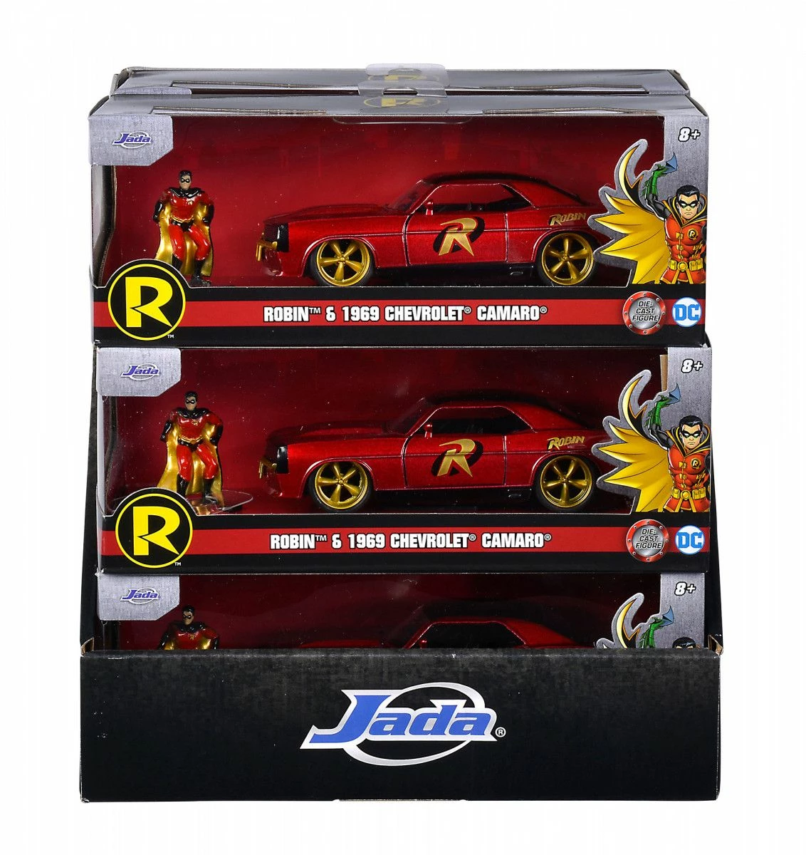 DC Comics Hollywood Rides 1:32 - Robin Med 1969 Chevy Camaro 15 DC Comics Hollywood Rides 1:32 - Robin Med 1969 Chevy Camaro - Bilde 13