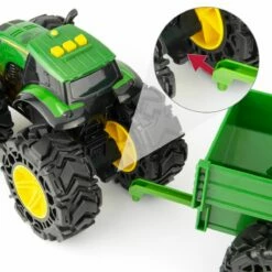 John Deere Traktor Med Henger Og Lyd Og Lys -EXTRA-LEKER Butikk 280 47353 500 1 257947 h62090134