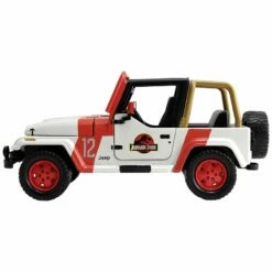Jurassic Park Hollywood Rides 1:24 - 1992 Jeep Wrangler -EXTRA-LEKER Butikk 3221 259746 h62090134