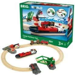 BRIO World Togbane - Havnesett 33061