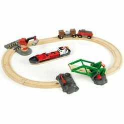 BRIO World Togbane - Havnesett 33061 -EXTRA-LEKER Butikk 56389 10 176983 he9560026