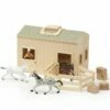 Melissa & Doug - Fold & Go Stall Med 4 Hester -EXTRA-LEKER Butikk 59678 10 178706 h25681bd2