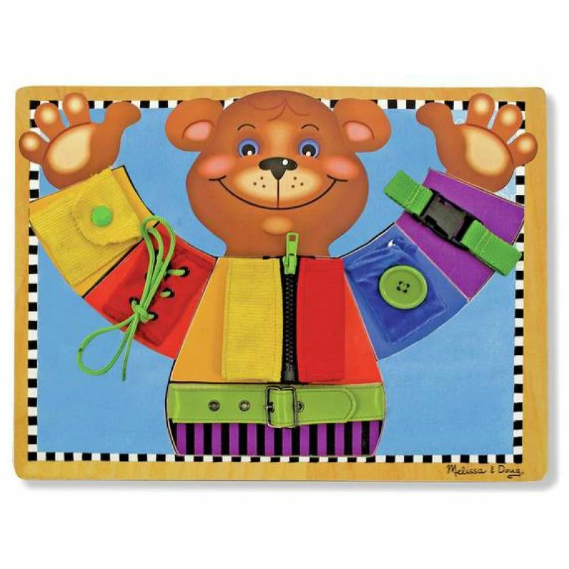 Melissa & Doug - Lærebrett Påkledning 3 Melissa & Doug - Lærebrett Påkledning