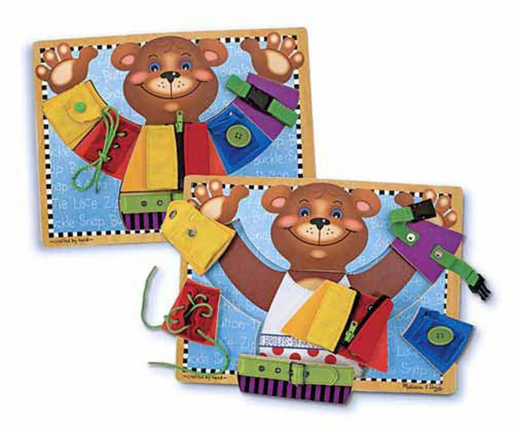 Melissa & Doug - Lærebrett Påkledning 4 Melissa & Doug - Lærebrett Påkledning - Bilde 2