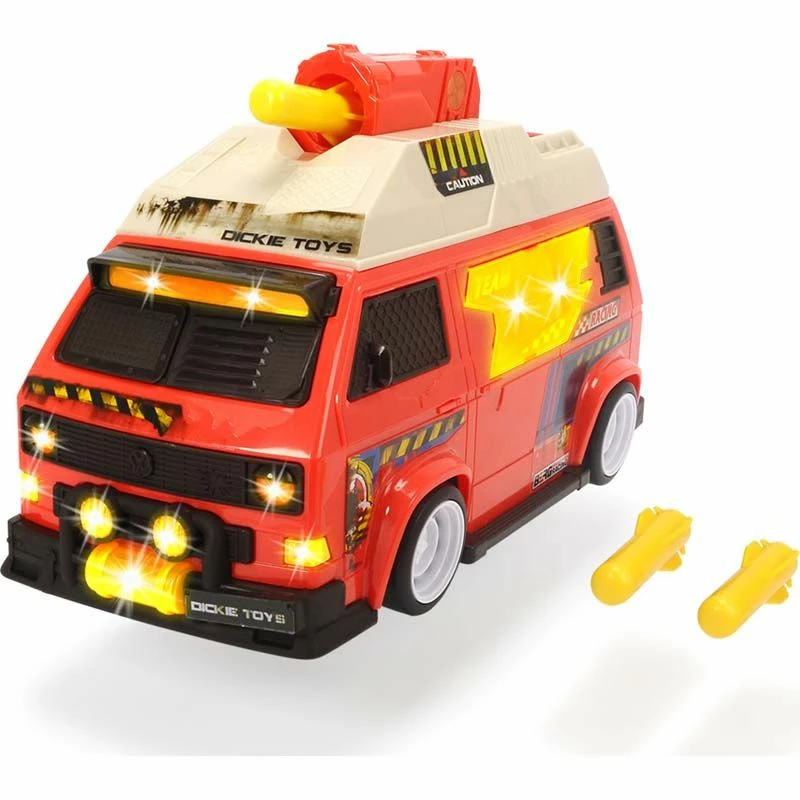 Dickie Toys - Volkswagen T3 Camper Med Lys Og Lyd 3 Dickie Toys - Volkswagen T3 Camper Med Lys Og Lyd