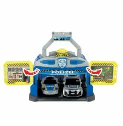 Dickie Toys SOS Series - Politigarasje Med Biler -EXTRA-LEKER Butikk 6010695151 215957 he0687d72