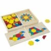Melissa & Doug - Trebrett Med Mønster Og 120 Brikker I Tre -EXTRA-LEKER Butikk 63183 10 181116 h99a1030b