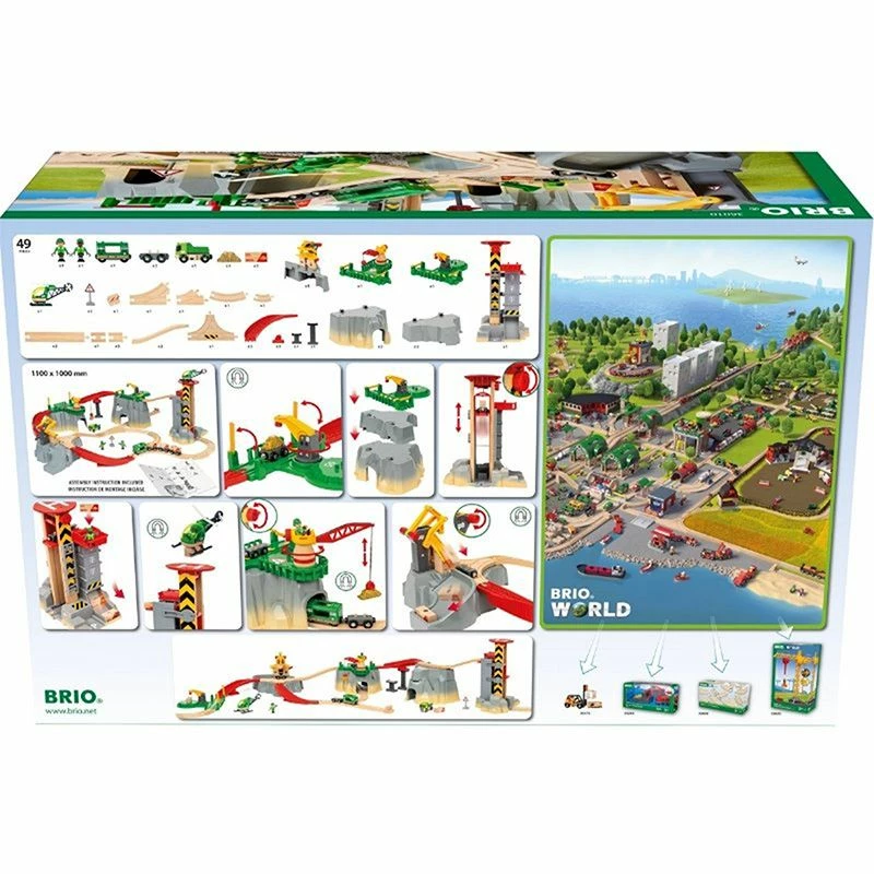 BRIO World Cargo Mountain Togsett 8 BRIO World Cargo Mountain Togsett - Bilde 6