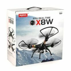 Syma X8W Quadcopter / Drone Med HD-kamera - Svart -EXTRA-LEKER Butikk 64526 16 182343 h8eb1c5f7