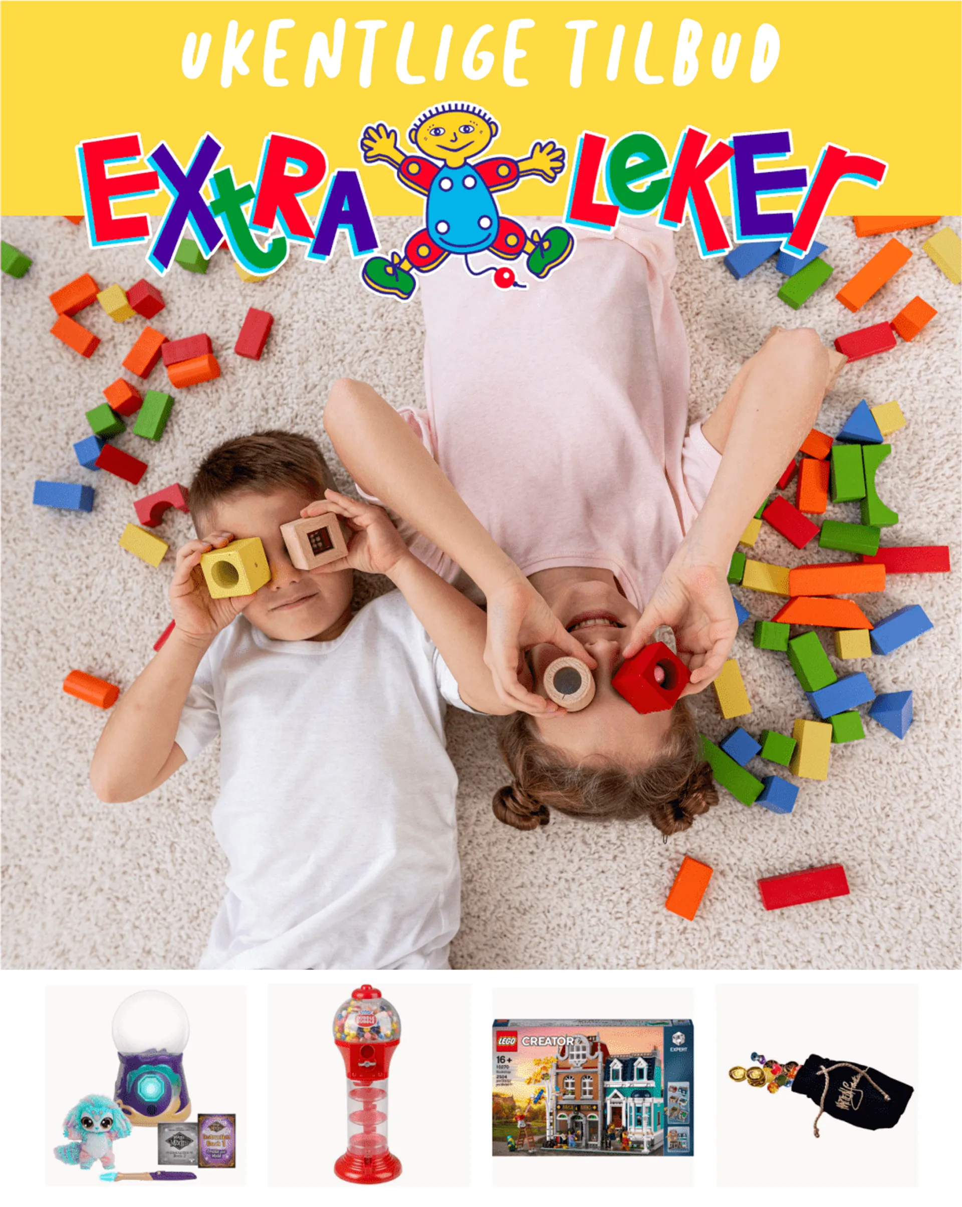 Front -EXTRA-LEKER Butikk 65762