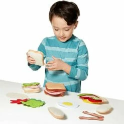 Melissa & Doug - Sandwich Sett I Filt 33 Deler 15 Melissa & Doug - Sandwich Sett I Filt 33 Deler -EXTRA-LEKER Butikk 67624 10 185364 hf7a89e6d