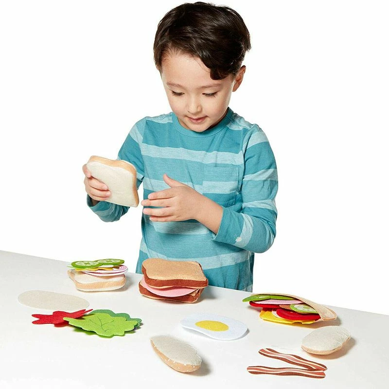 Melissa & Doug - Sandwich Sett I Filt 33 Deler 8 Melissa & Doug - Sandwich Sett I Filt 33 Deler - Bilde 6