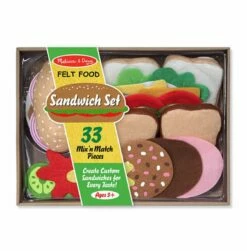 Melissa & Doug - Sandwich Sett I Filt 33 Deler 14 Melissa & Doug - Sandwich Sett I Filt 33 Deler -EXTRA-LEKER Butikk 67624 5 185364 hf7a89e6d