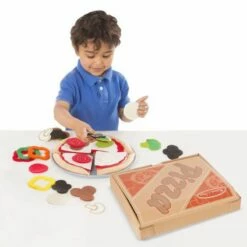 Melissa & Doug - Pizza Sett I Filt 42 Deler -EXTRA-LEKER Butikk 67625 10 185365 hf7a89e6d