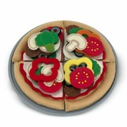 Melissa & Doug - Pizza Sett I Filt 42 Deler