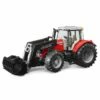 Bruder Massey Ferguson 7624 Traktor Med Frontgrabb -EXTRA-LEKER Butikk 68984 1 186601 hccfafccc