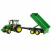 Bruder John Deere 5115 Traktor Med Tipphenger 1:16 -EXTRA-LEKER Butikk 70923 1 188521 hdd51f9c4