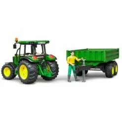Bruder John Deere 5115 Traktor Med Tipphenger 1:16 -EXTRA-LEKER Butikk 70923 4 188521 hdd51f9c4