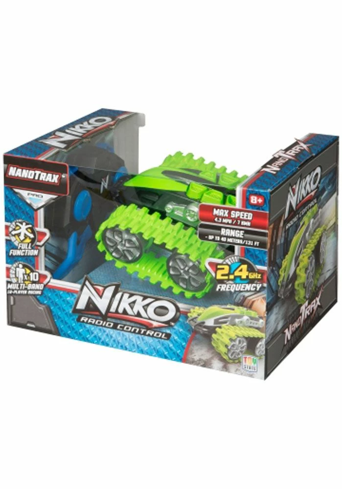 NIKKO Nano Trax Radiostyrt Bil - Grønn 4 NIKKO Nano Trax Radiostyrt Bil - Grønn - Bilde 2