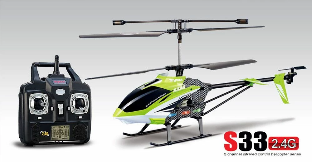 Syma Helikopter S33 77 Cm - Grønn 3 Syma Helikopter S33 77 Cm - Grønn